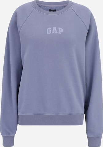 Sweat-shirt Gap Tall en bleu : devant