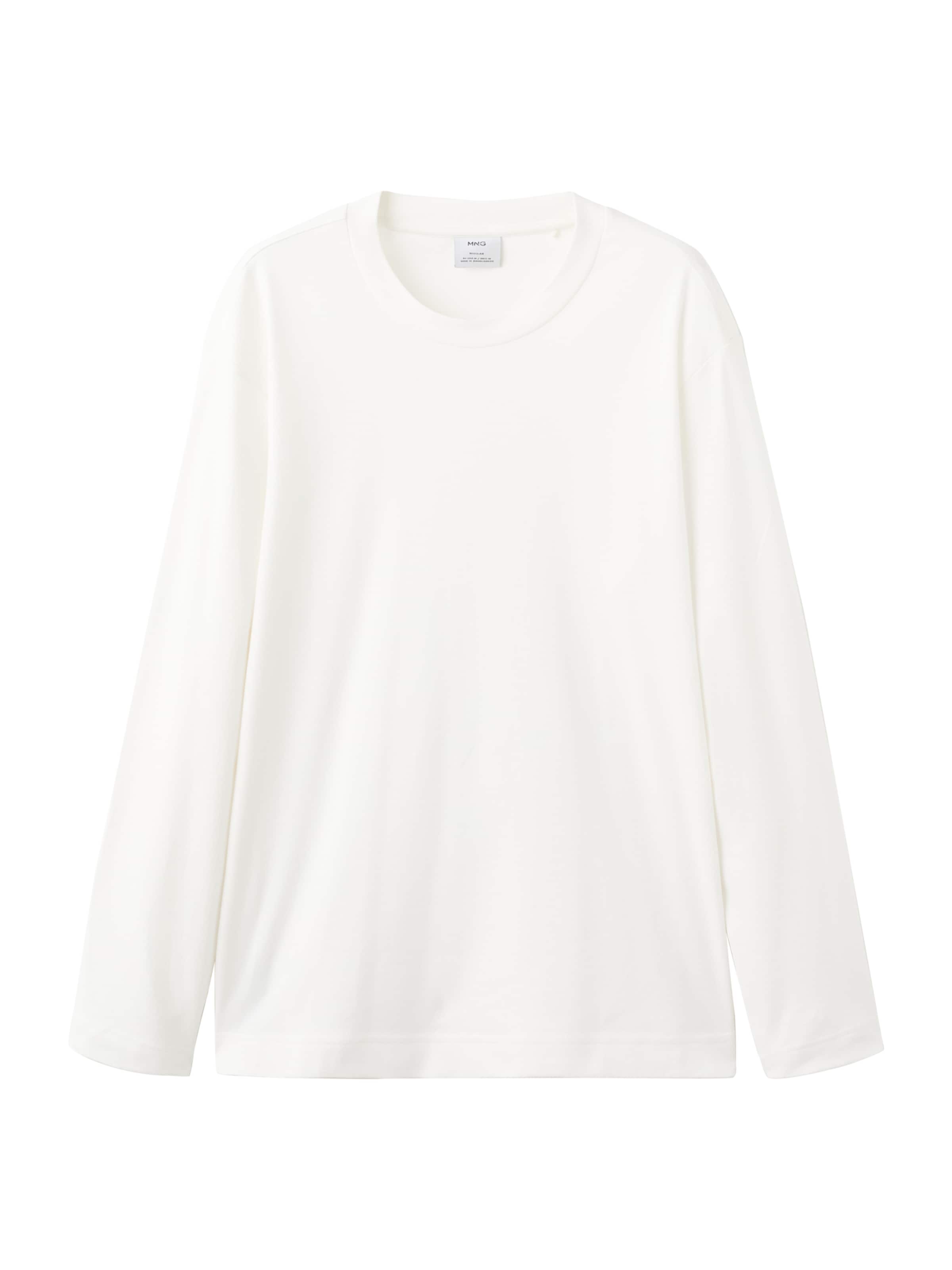 MANGO MAN Paita 'GARETH' värissä valkoinen: etupuoli