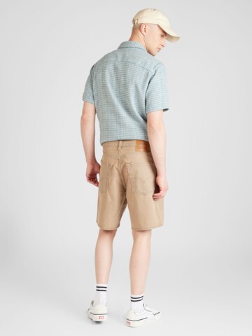 LEVI'S ® Loosefit Farkut '468 Loose Shorts' värissä ruskea