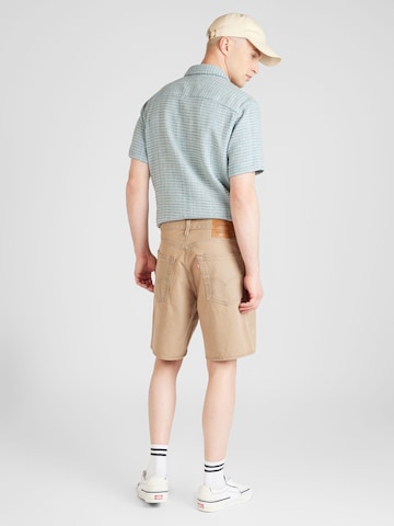 LEVI'S ® Loosefit Jeans '468 Loose Shorts' i brun