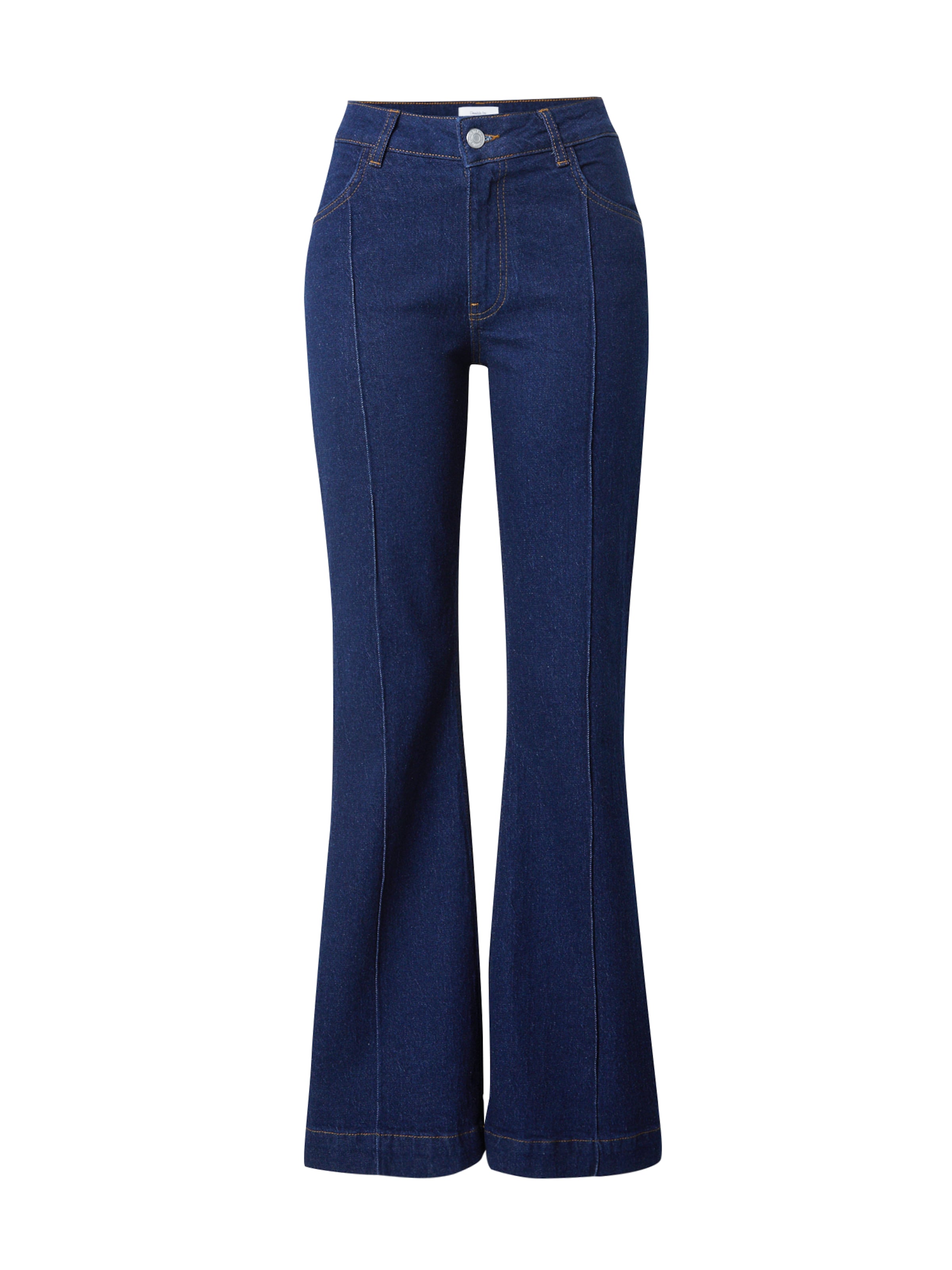 Daahls by Emma Roberts exclusively for ABOUT YOU Разкроени Дънки 'Lola' в синьо: отпред