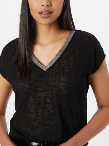 ZABAIONE Shirt 'Saylor' in Schwarz