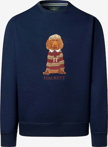 Hackett London Sweatshirt in Blau: Vorderseite