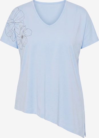 MIAMODA Shirt in Blue: front