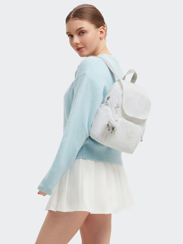KIPLING Rucksack 'City Zip Mini' in Weiß