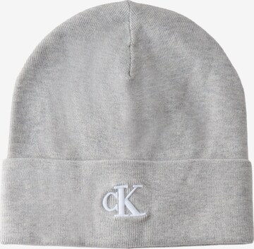 Calvin Klein Čepice – šedá: přední strana