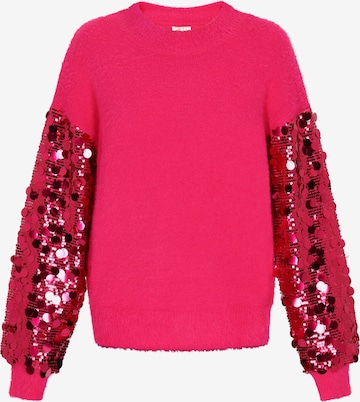 IZIA Kampsun, värv roosa: eest vaates