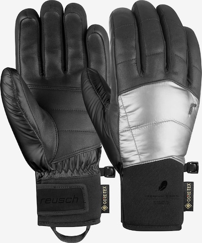 REUSCH Sporthandschoenen 'Feather GORE-TEX' in de kleur Zwart / Zilver, Productweergave