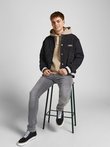 pilka JACK & JONES Siauras Džinsai 'LIAM'