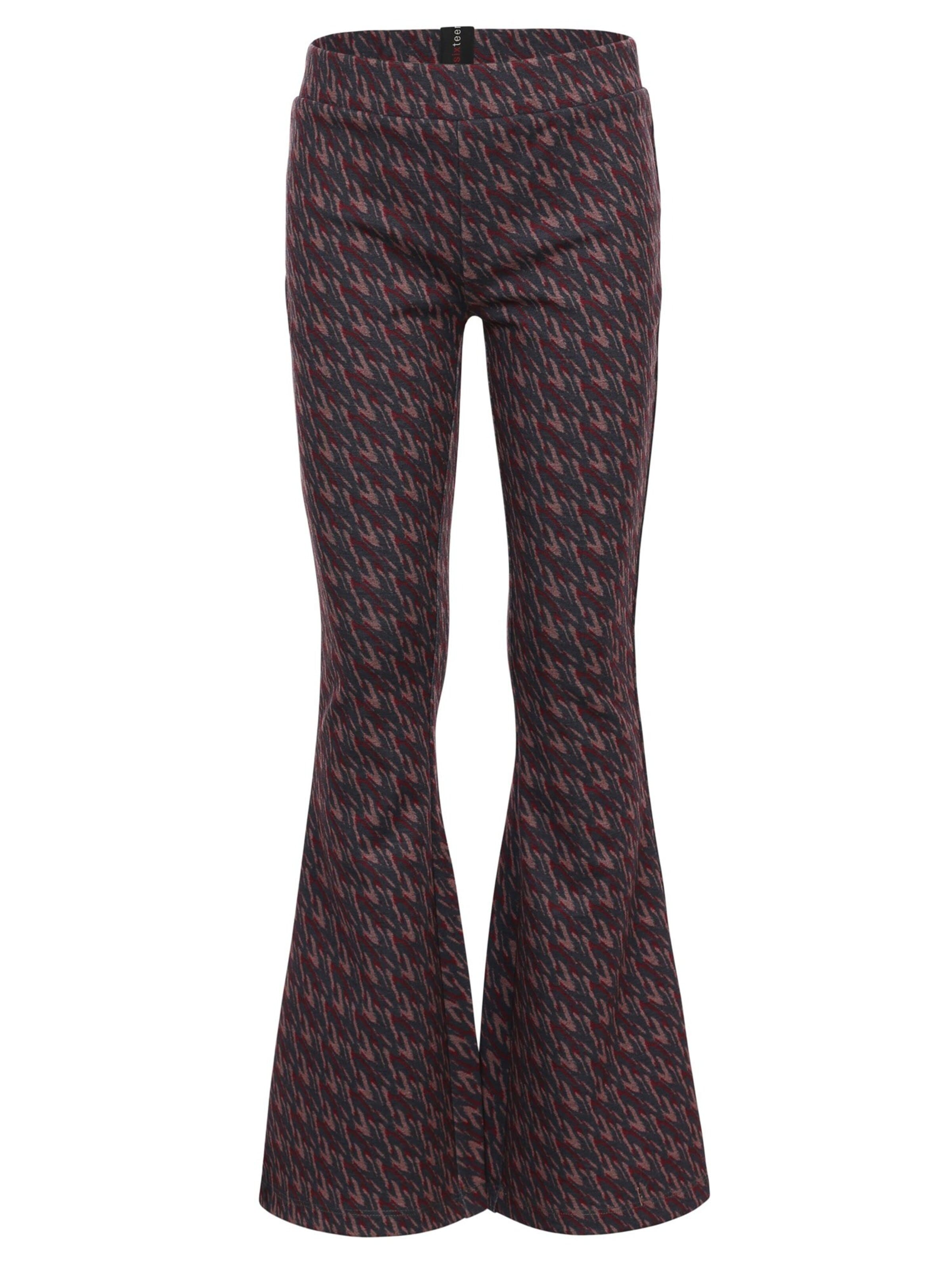 évasé Pantalon Looxs Revolution en mélange de couleurs : devant