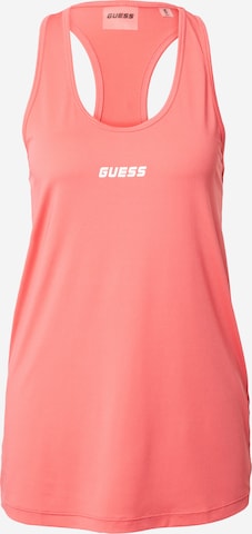 GUESS Sport top - rózsaszín: elől