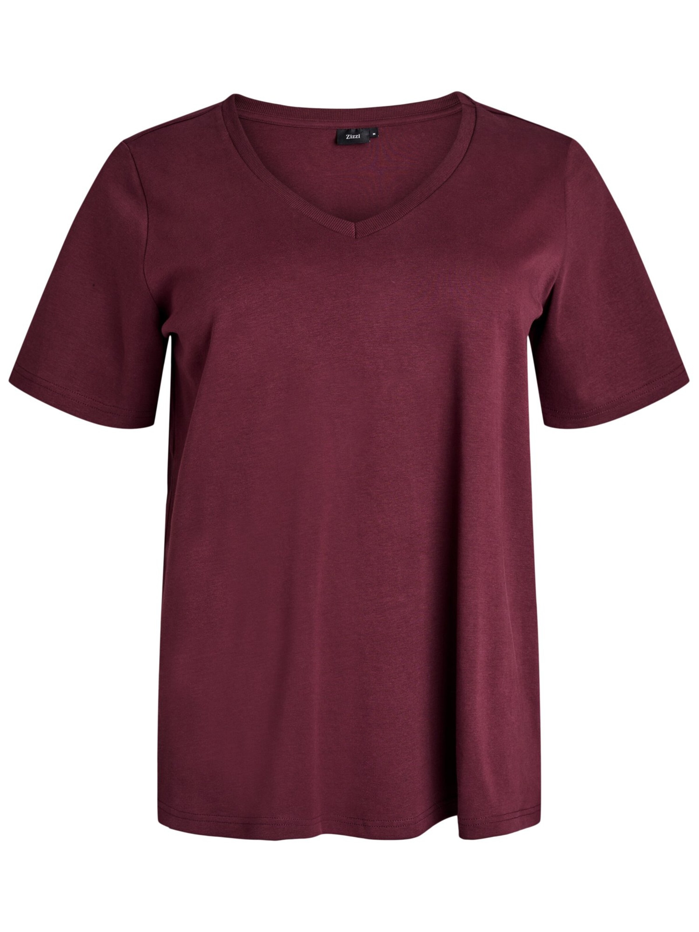 Zizzi Tričko 'Mcoster' – červená: přední strana