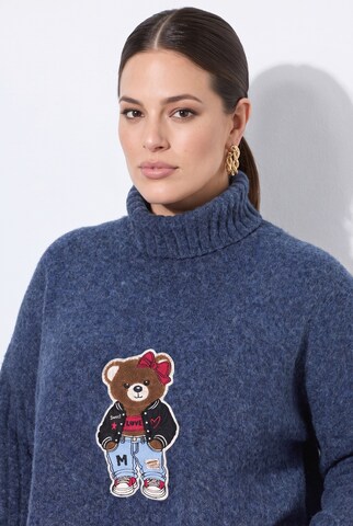 MIAMODA Pullover in Blau