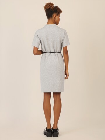 APART Knitted dress in Grey