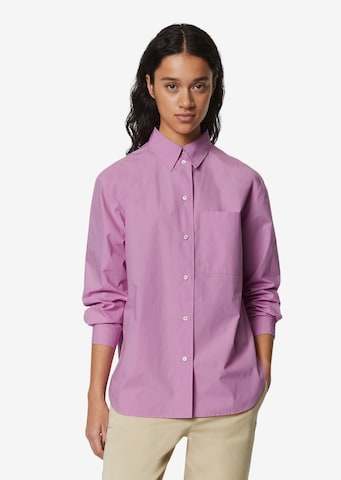 Marc O'Polo Blouse in Pink: front