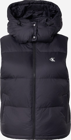 Gilet 'ESSENTIAL' di Calvin Klein Jeans in nero: frontale