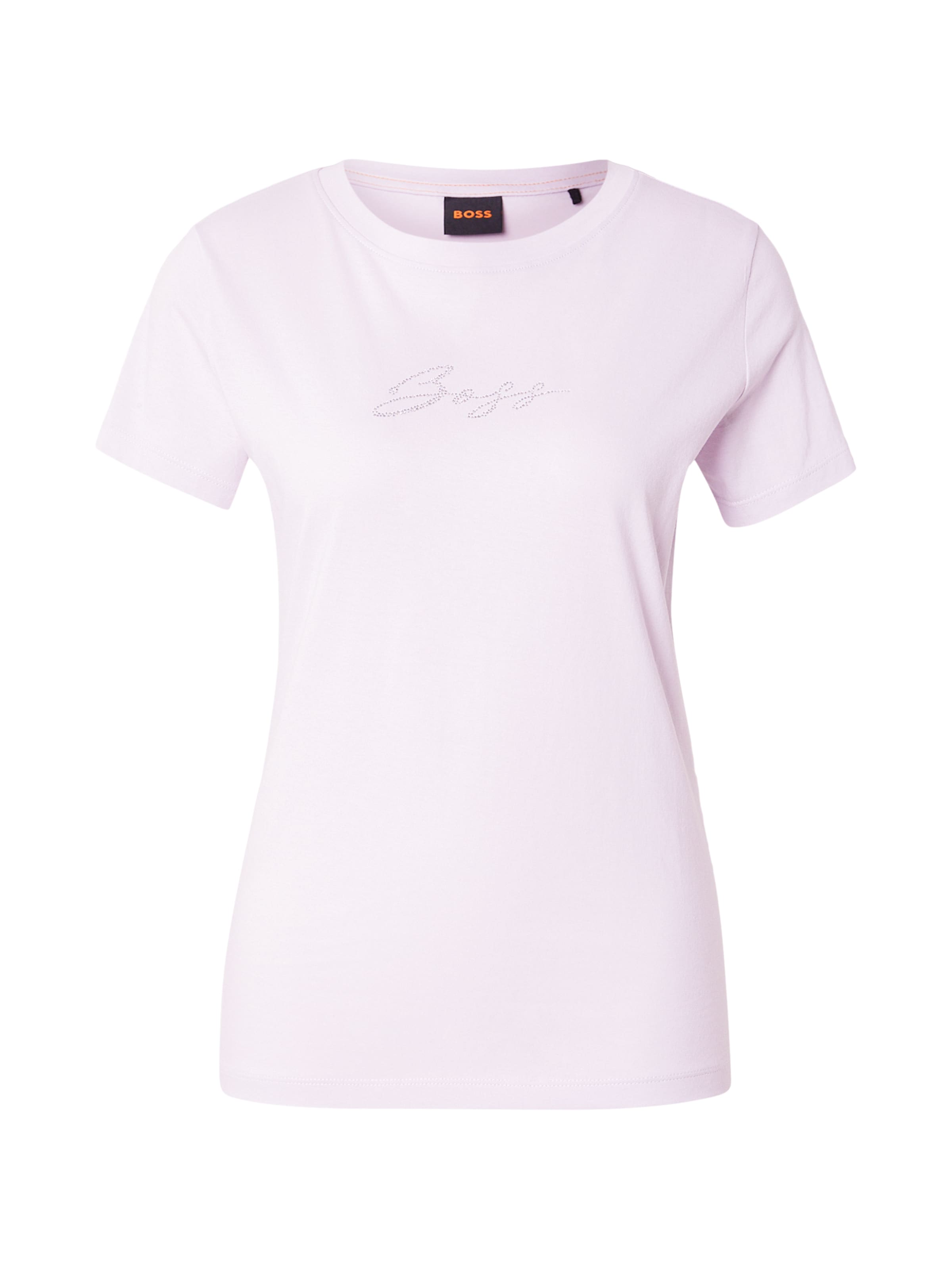 Maglietta 'Esogo' di BOSS in lilla: frontale