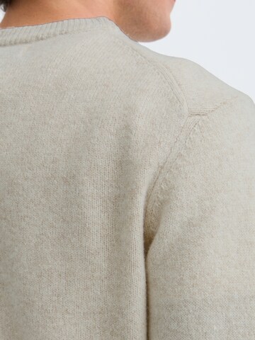 Casual Friday Sweater 'Karl' in Beige