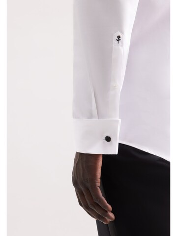 SEIDENSTICKER Regular fit Button Up Shirt in White