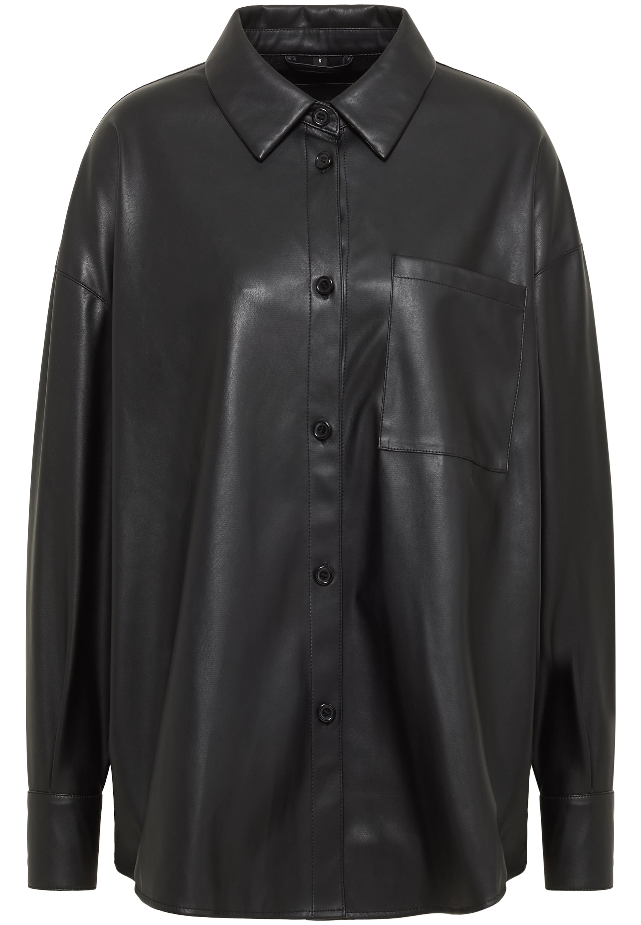 MUSTANG Blouse in de kleur Zwart, Productweergave