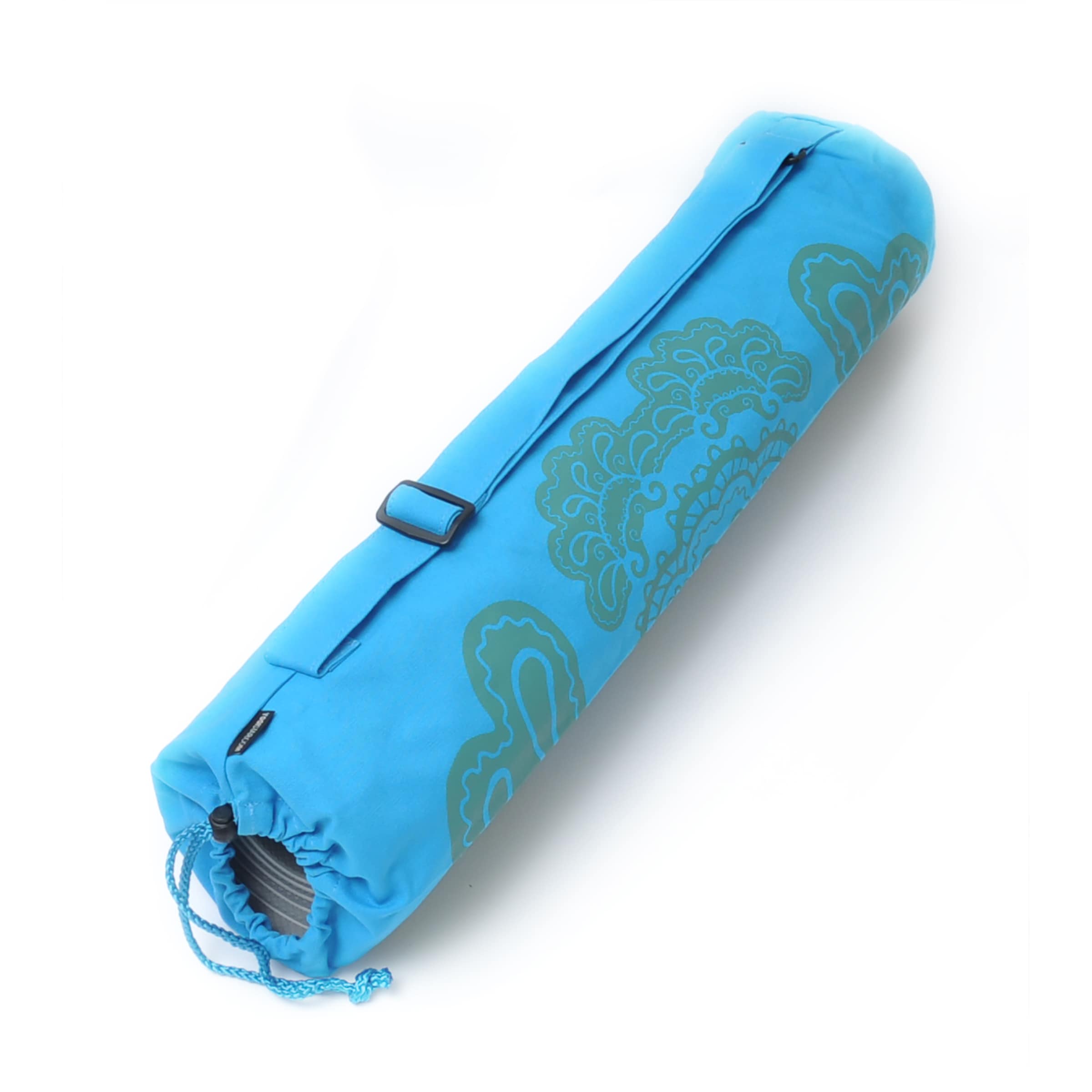YOGISTAR.COM Yogatasche Basic - Cotton - Art Collection - 65 Cm in Blau: Vorderseite
