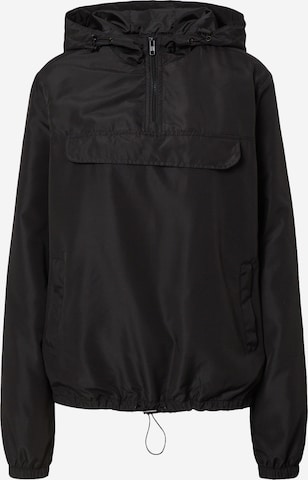 Veste mi-saison Urban Classics en noir : devant