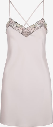 LingaDore Negligée 'Chemise' in hellgrau / rosa / schwarz, Produktansicht