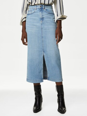 Jupe Marks & Spencer en bleu : devant