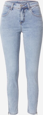 ZABAIONE Slimfit Jeans 'Is44a' in Blauw: voorkant