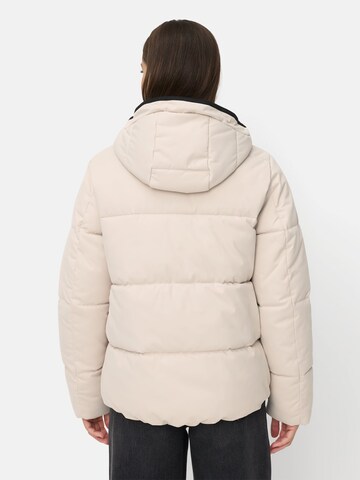 CAMEL ACTIVE Gefütterte Jacke mit reflektierenden Details in Beige