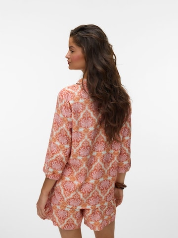 VERO MODA Blouse 'Evelijn' in Oranje