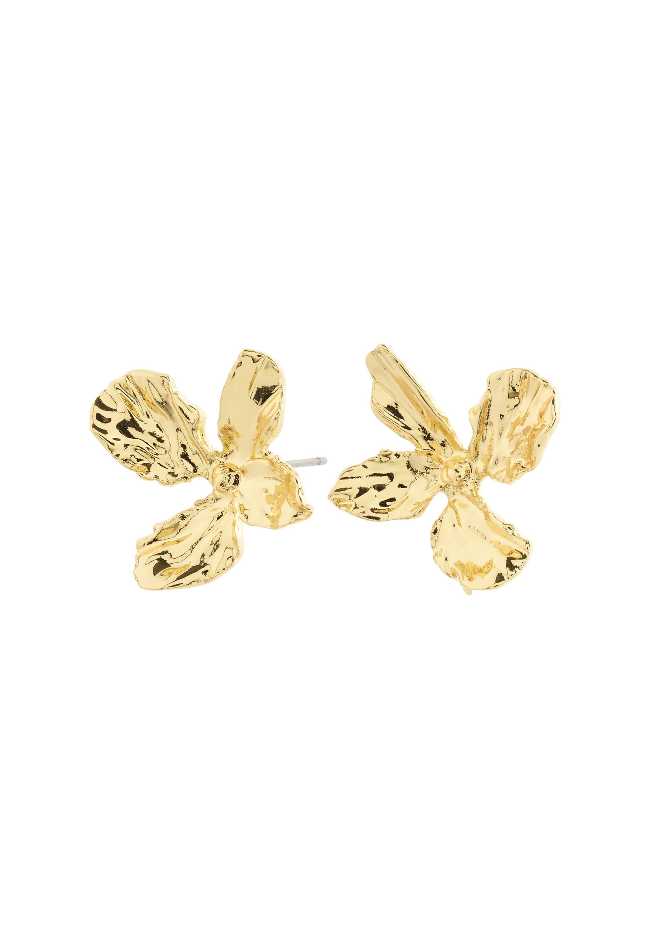 Boucles d'oreilles 'Dream' Pilgrim en or : devant