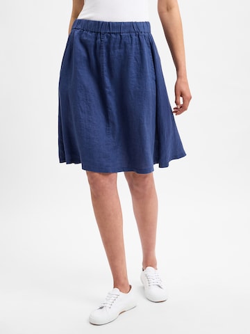 Marie Lund Skirt in Blue: front