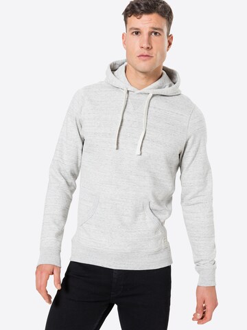 BLEND - Regular Fit Sweatshirt 'BHNAP' em cinzento: frente