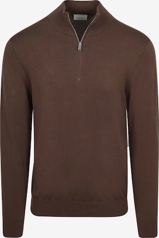Profuomo Shirt in Brown: front