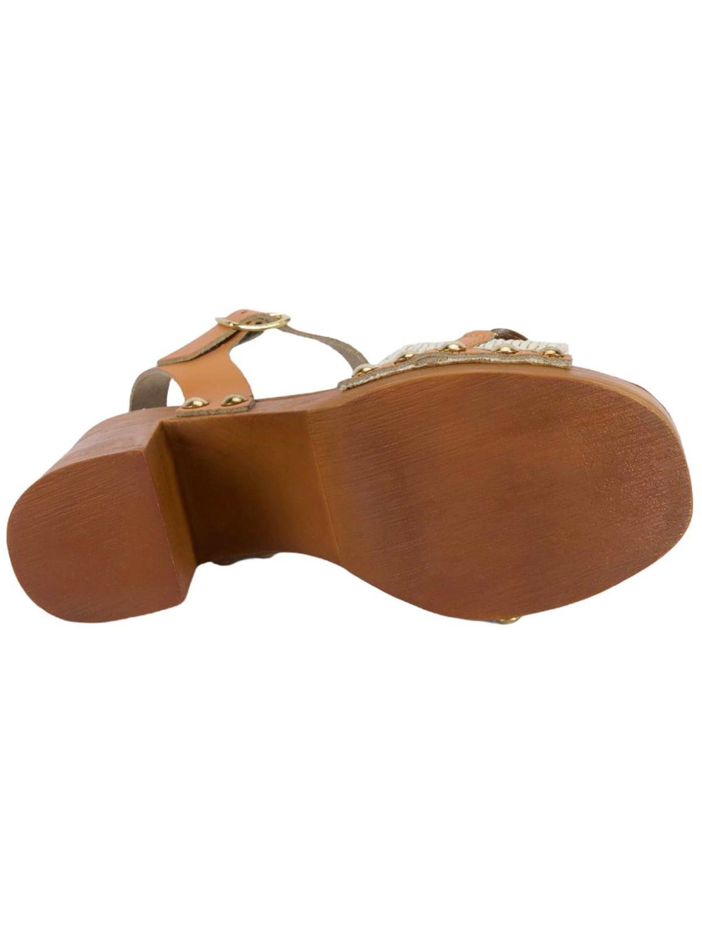 Desa Sandaal 'Plateau-Sandalen' in Wit