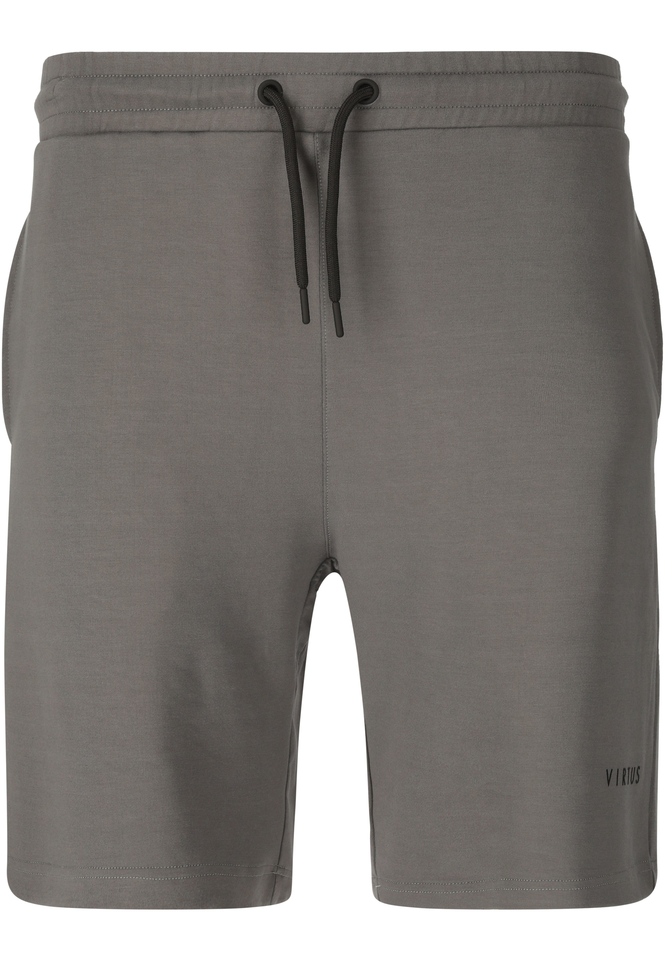 Virtus Loosefit Shorts 'Patrick V3' in Grau: Vorderseite