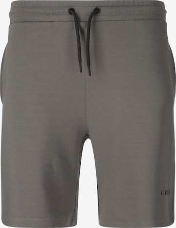 Virtus Loosefit Shorts 'Patrick V3' in Grau: Vorderseite