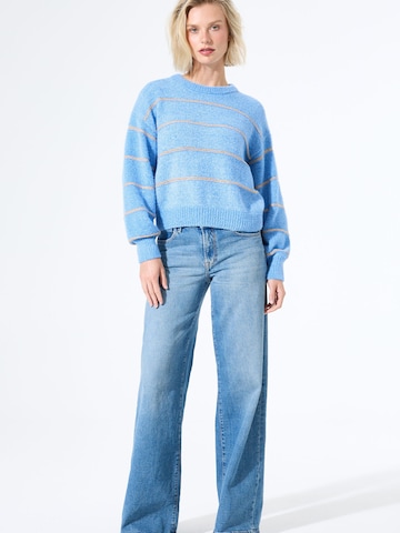 GARCIA - Pullover 'Gracia' em azul