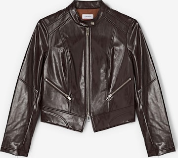 MOTIVI Tussenjas in Bruin: voorkant