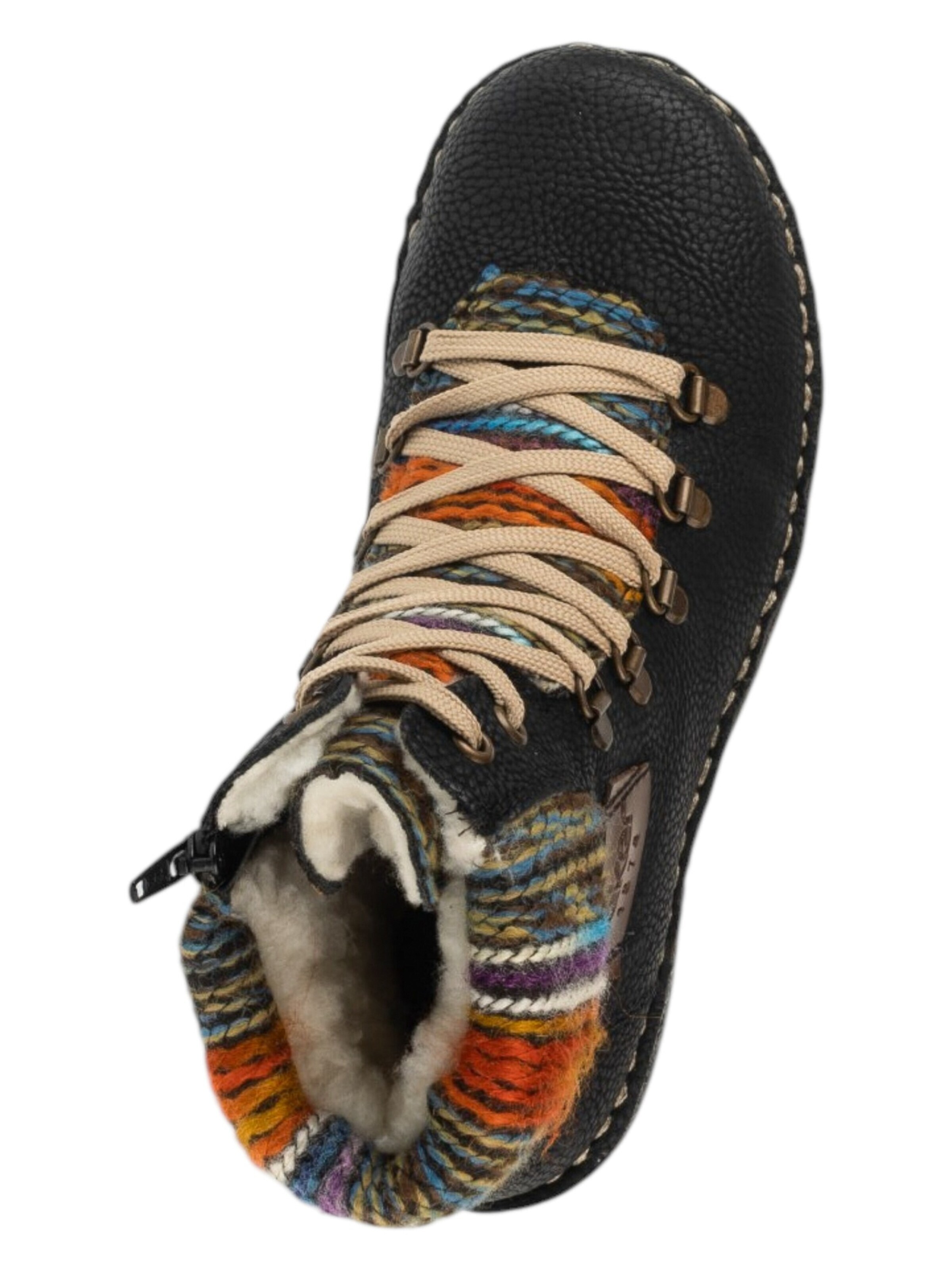 Bottes à lacets 'Rieker Booties 73343' Rieker en noir