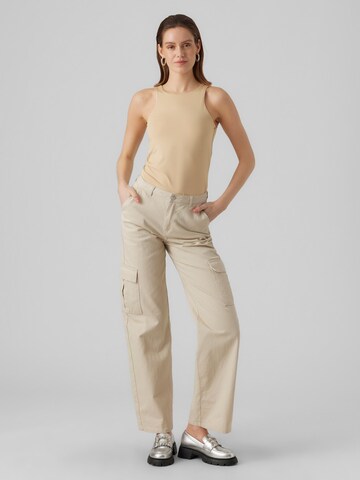 VERO MODA Top 'BIANCA' in Beige