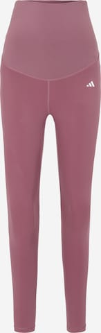 ADIDAS PERFORMANCE Skinny Sportsbukse i lilla: forside