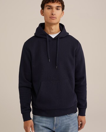 WE Fashion Sweatshirt in Blue: front