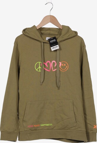 Zwillingsherz Sweatshirt & Zip-Up Hoodie in L in Green: front