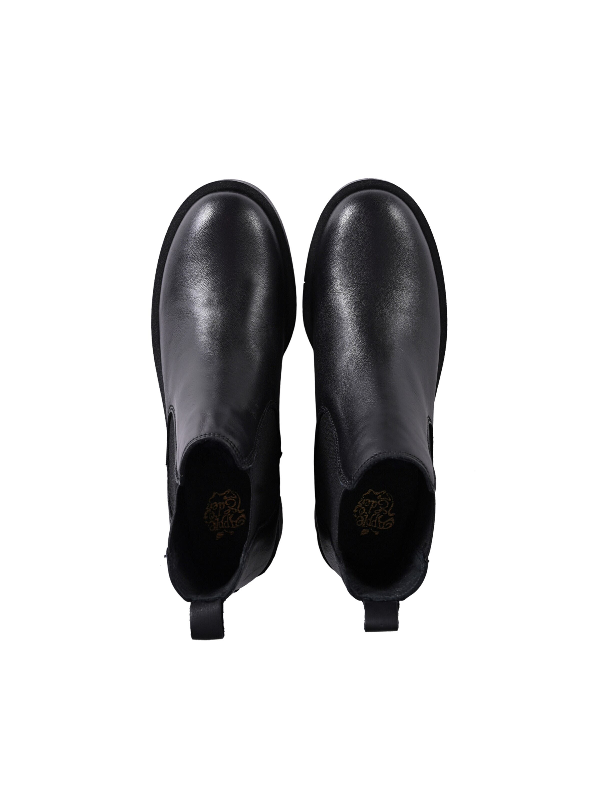 Apple of Eden Chelsea boots 'Simone' in Zwart