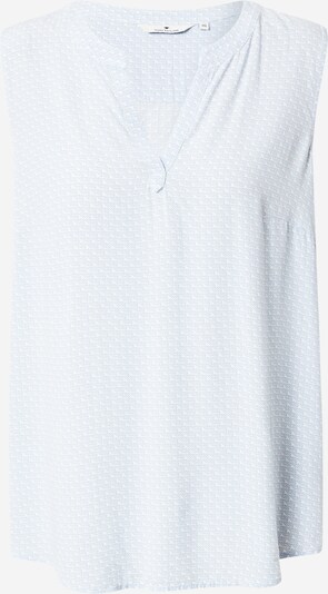 TOM TAILOR Chemisier en azur / blanc, Vue avec produit