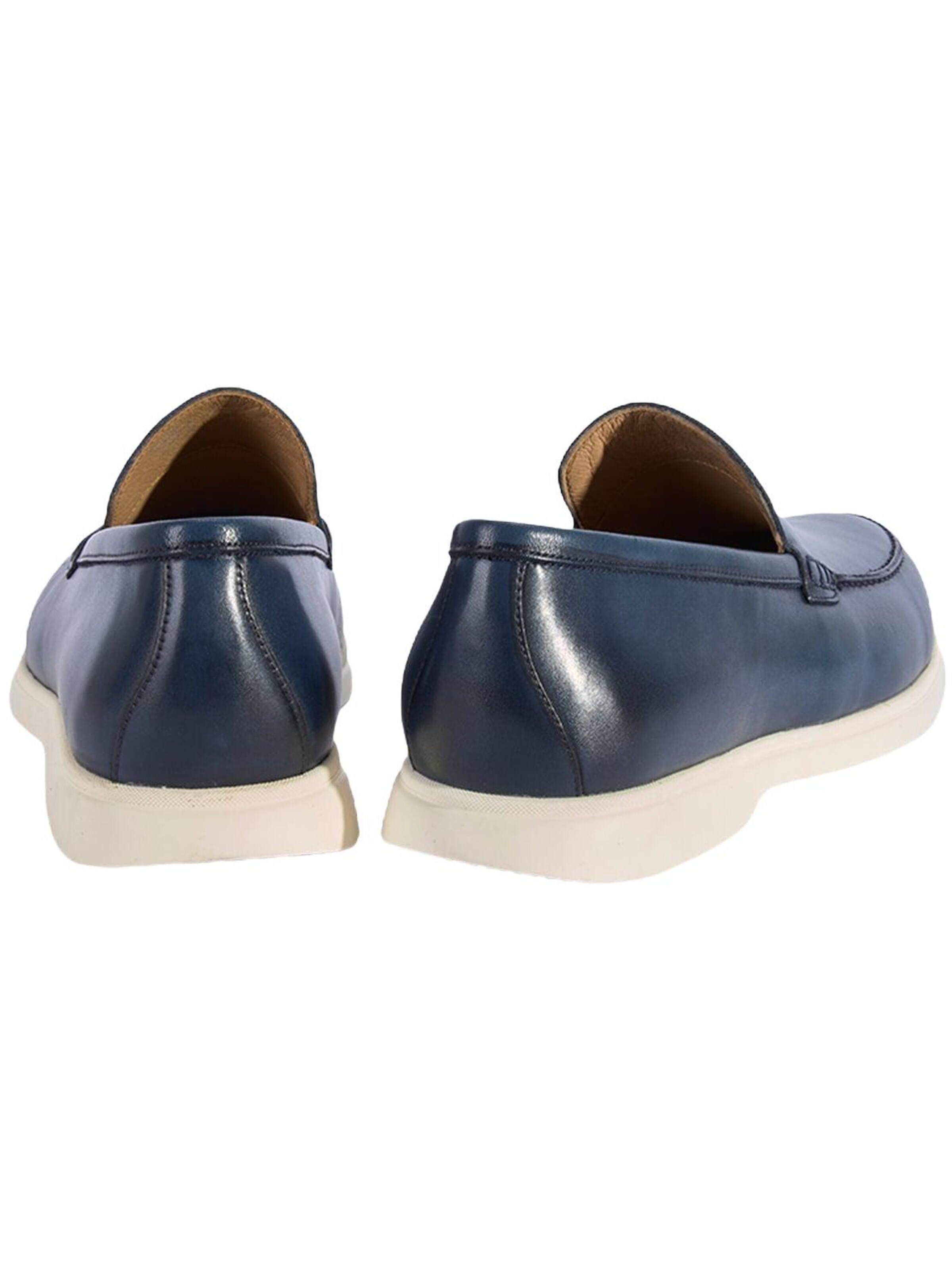 Chaussure basse 'Schnürschuhe' Desa en bleu