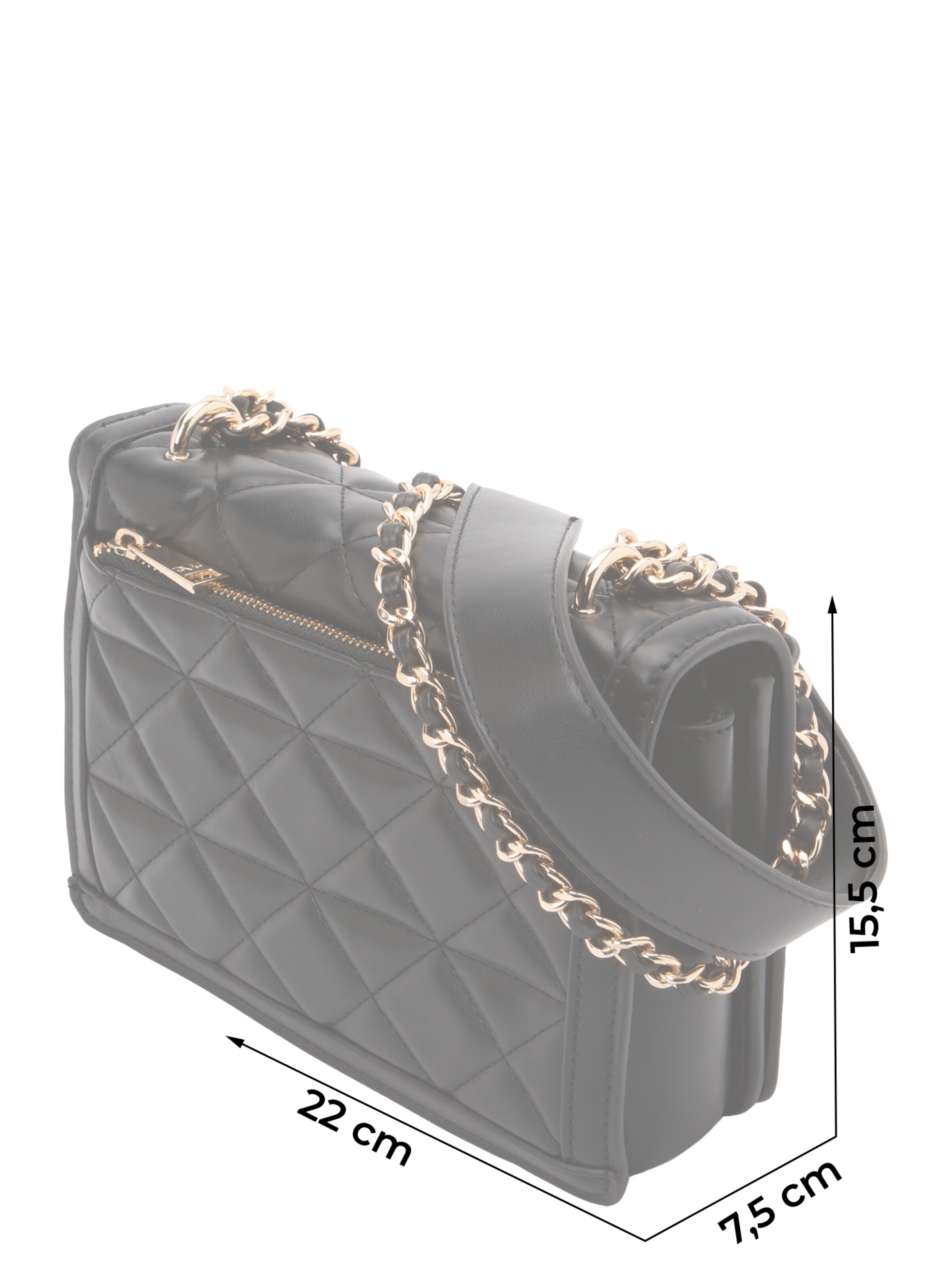 19V69 ITALIA Сумка через плечо 'Gaby Gold' в Черный