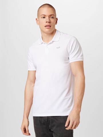 HOLLISTER Poloshirt in Weiß: predná strana